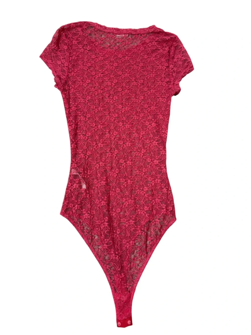 Free People Intimately Free Lace Sheer Bodysuit size S